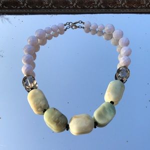 Anthropology Chunky Necklace